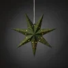Adventsstjärna Gnosjö Konstsmide 5950 Sammet 60 cmGrön