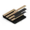 Akustikpanel Wood on wall Ek Ljuslackad