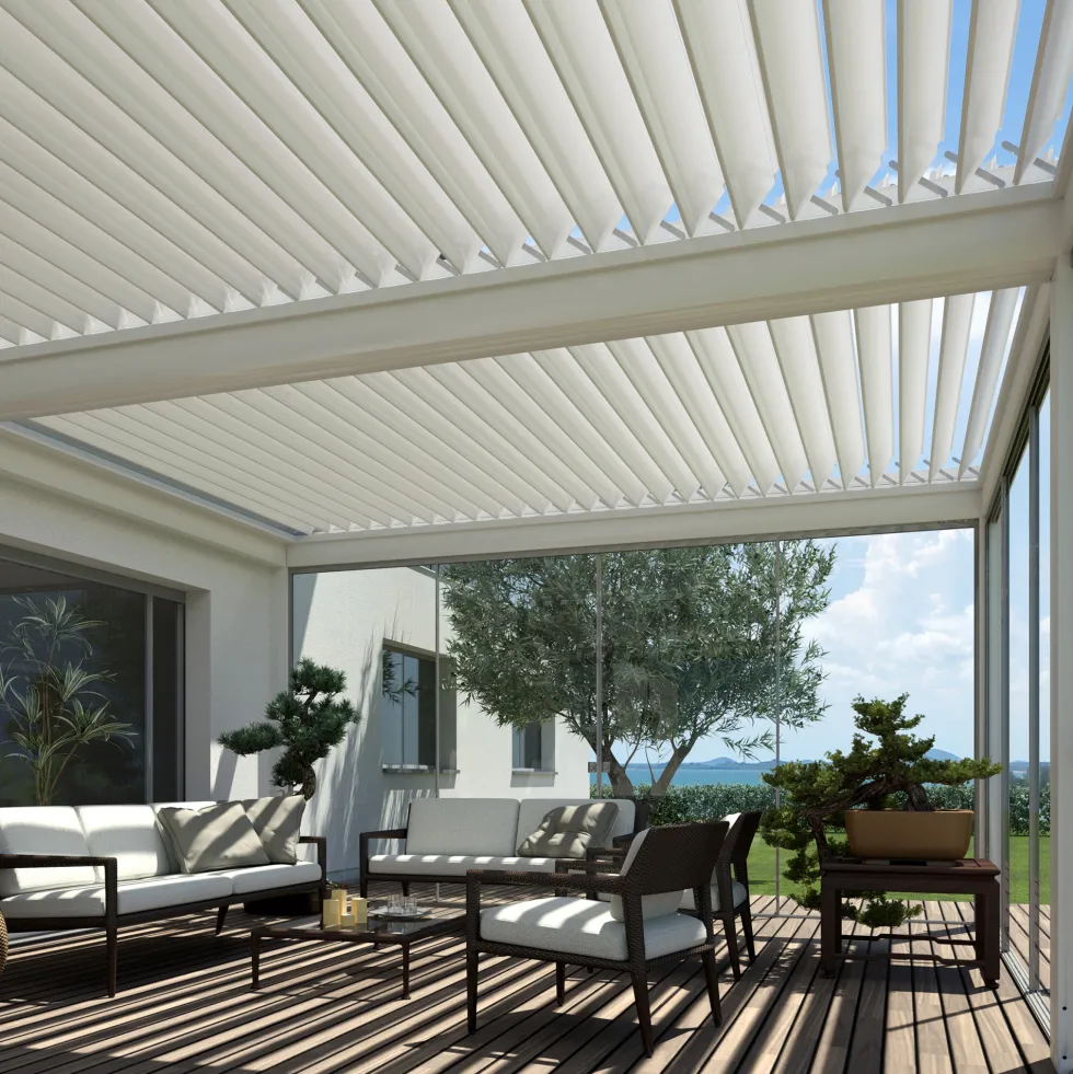 Aluminiumpergola Allvy Sunroom Orienta