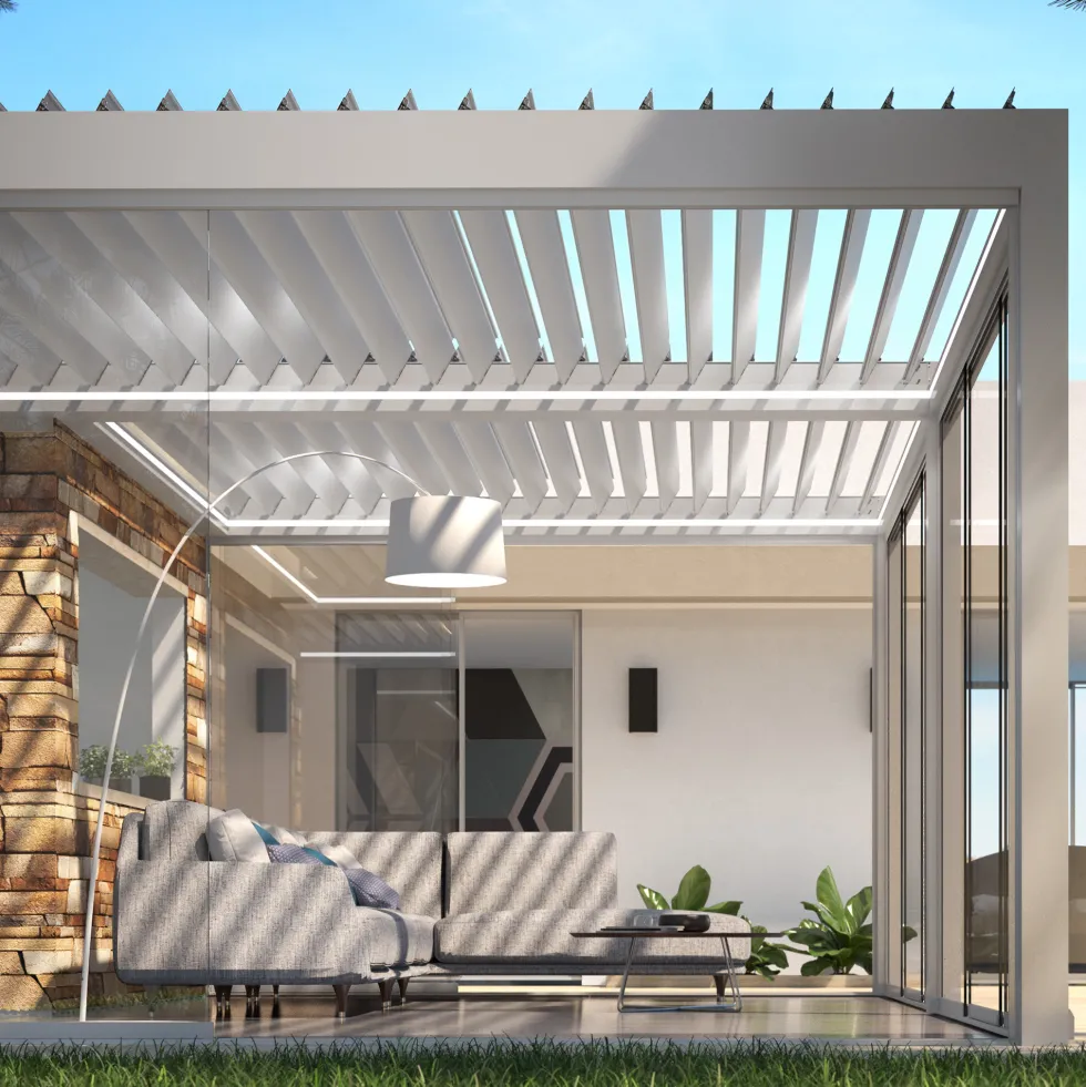 Aluminiumpergola Allvy Sunroom Orienta