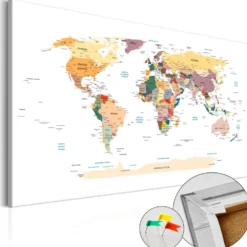 Anslagstavla Arkiio World Map