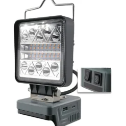 Arbetsbelysning Japcell LED 800-1800 Lumen för Milwaukee 18V Batteri