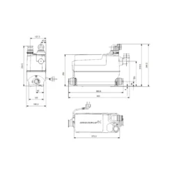 Avloppspump Grundfos Sololift2 C-3