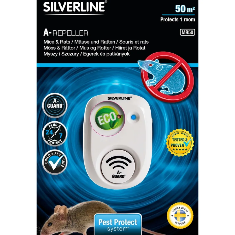 Avskräckare Silverline Mus och Råtta Mr50