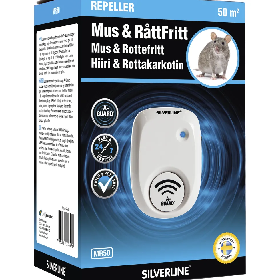 Avskräckare Silverline Mus och Råtta Mr50