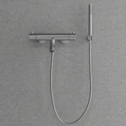Badkarsblandare Scandtap Steel Pleasure 4 med Handdusch