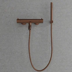 Badkarsblandare Scandtap Steel Pleasure 4 med Handdusch