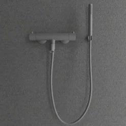 Badkarsblandare Scandtap Steel Pleasure 4 med Handdusch