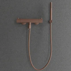 Badkarsblandare Scandtap Steel Pleasure 4 med Handdusch