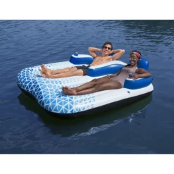 Badmadrass Bestway Hydro Force Indigo Wave Double Lounge 196 cm
