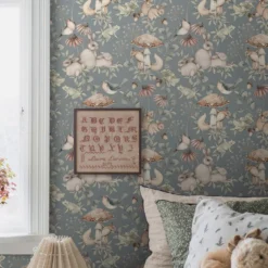 Barntapet Boråstapeter Newbie Wallpaper Minou - 7482