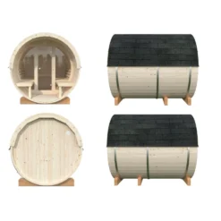 Bastutunna Palmako Anita 1,3, 0,7 m2 Med Glasvägg