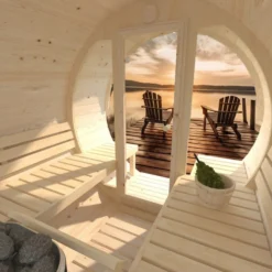 Bastutunna Palmako Anita 1,3, 0,7 m2 Med Glasvägg