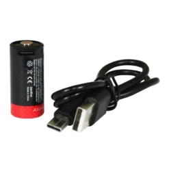 Batteri Japcell JC123R CR123 Uppladdningsbart Inkl. USB-C-Laddkabel
