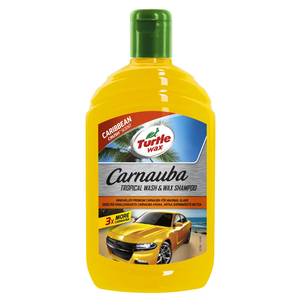 Bilschampo Turtle Wax Carnauba Tropical 500 ml