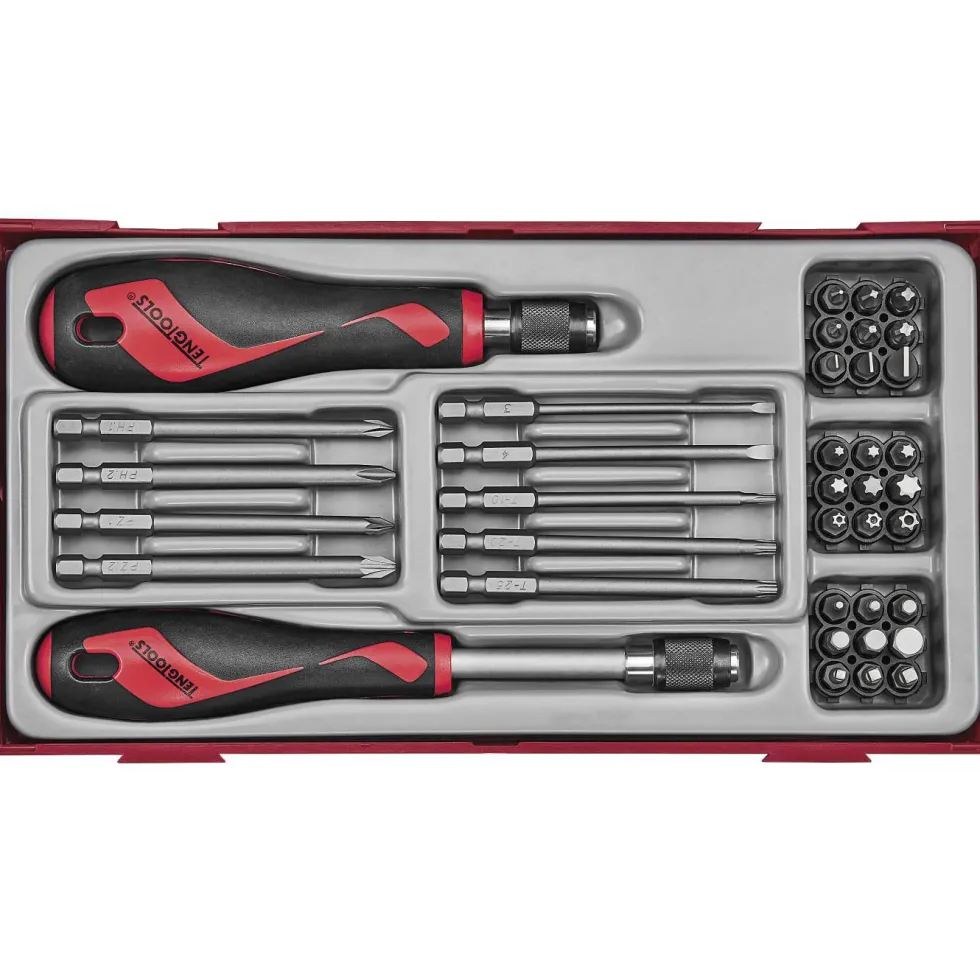 Bitsskruvmejselsats 38 delar Teng Tools TTMDQ38