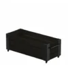 Blomlåda PLUS Blomlåda Cubic Svart 120x50x45 cm Utomhus, FSC-certifierad
