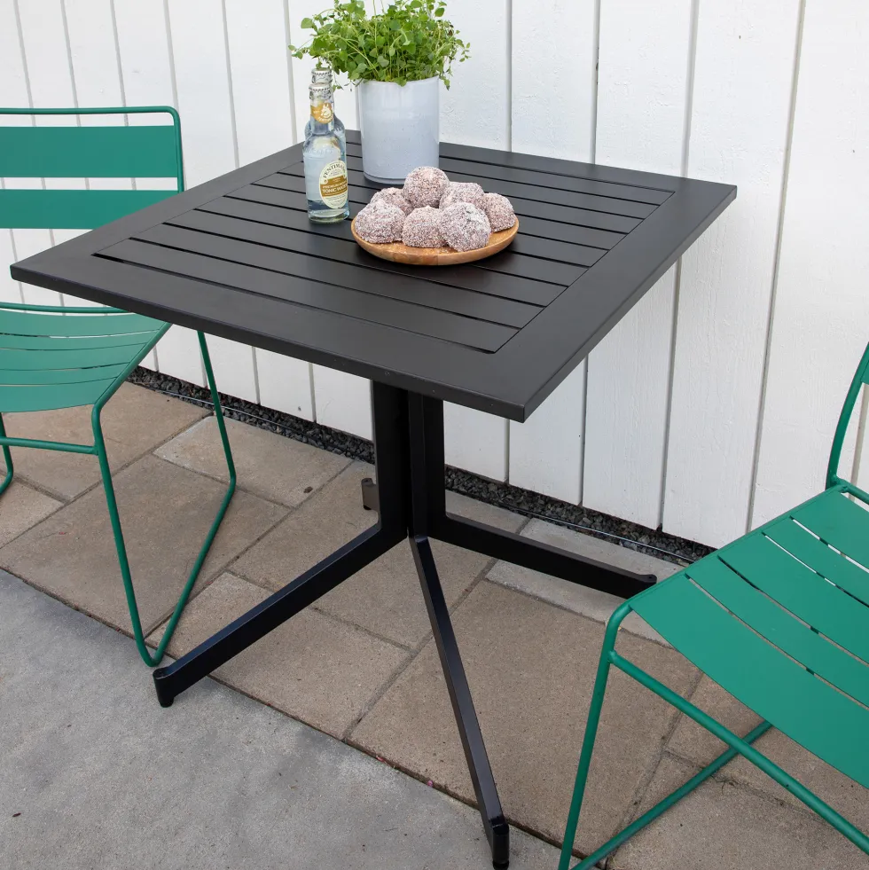 Cafébord Venture Home Wheeler 70x70 cm Utomhus