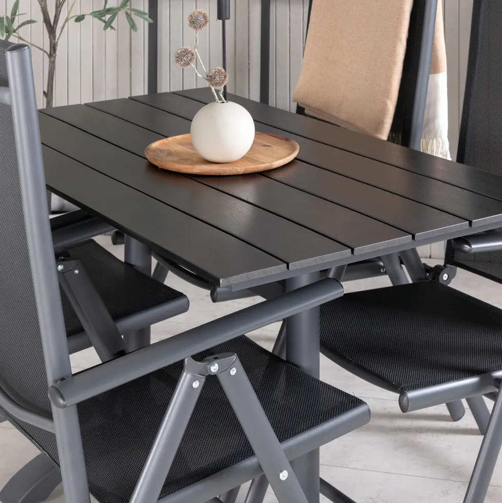Cafégrupp Venture Home Dolly med 4 Bront Stolar
