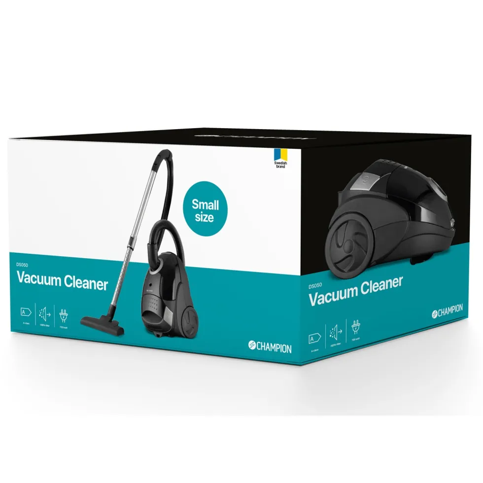 Dammsugare Champion Small 700W 2L DS050 Svart