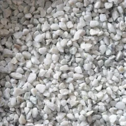 Dekorsten Magrab Krossprodukter Vit Marmor 5-8 mm, 1000 kg Säck