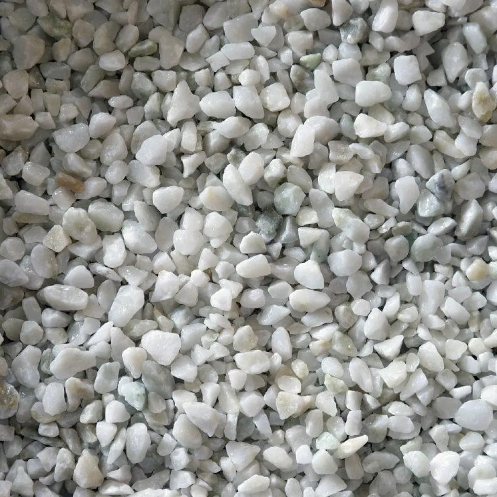 Dekorsten Magrab Krossprodukter Vit Marmor 5-8 mm, 1000 kg Säck