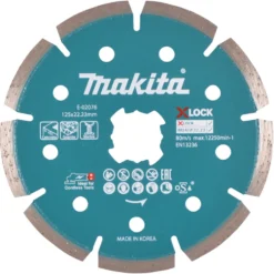 Diamantklinga Makita E-02076 125 mm X-Lock