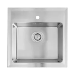 Diskbänk Nordic Tech Nordic Opal 6-610 Rostfri Heltäckande Diskho med Blandarhål