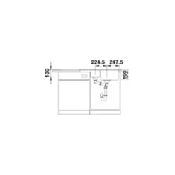 Diskho Blanco Legra 6 S CompactSvart