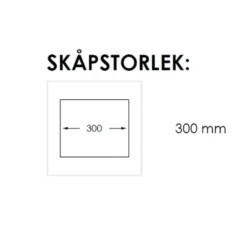Diskho Nordic Tech Radius 230 X Rostfri Enkel med Korgventil & Vattenlås