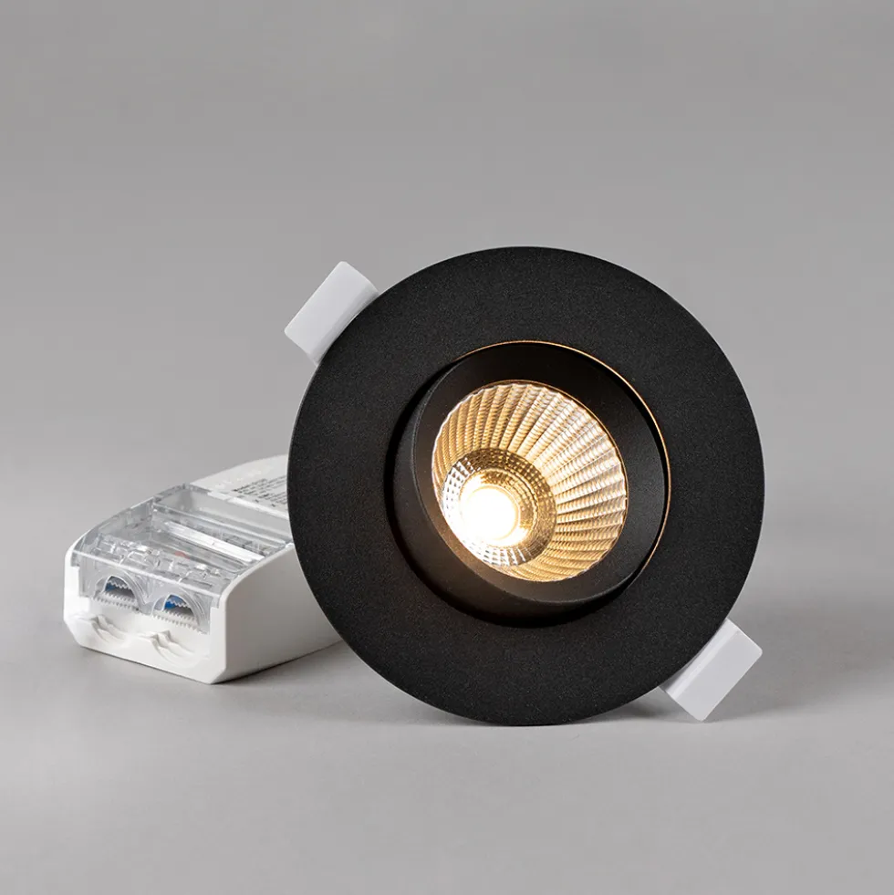 Downlight Hide-A-Lite DL Optic G2 L Q ISO Svart Tune 460 lm