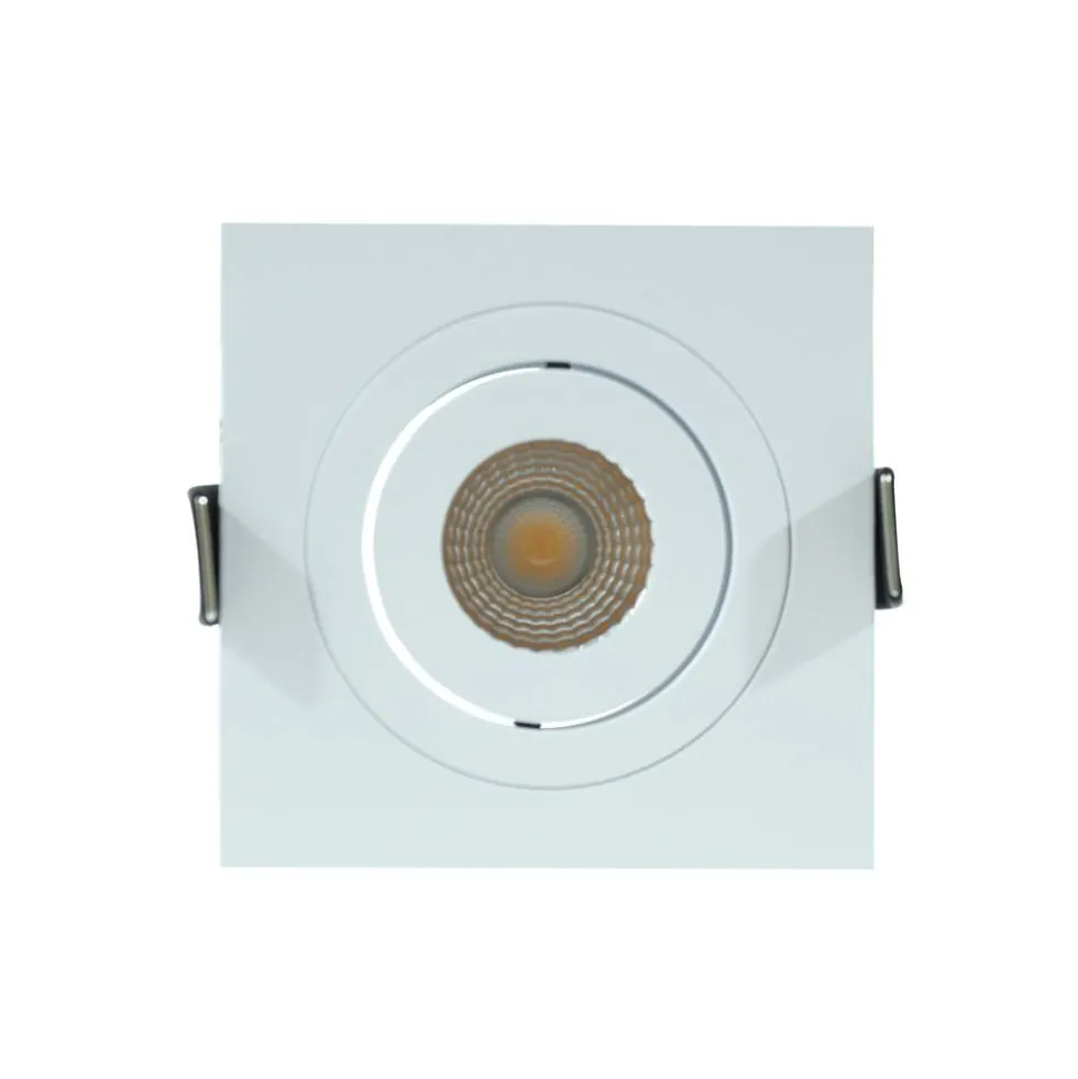 Downlight Nesign 60 mm Kvadrat Fjädrar