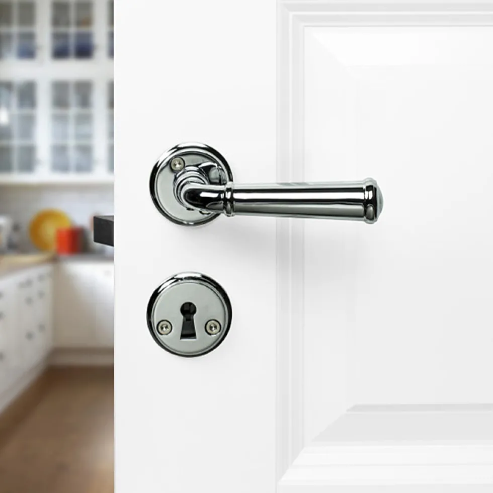 Dörrhandtag Beslag Design Hampton Krom