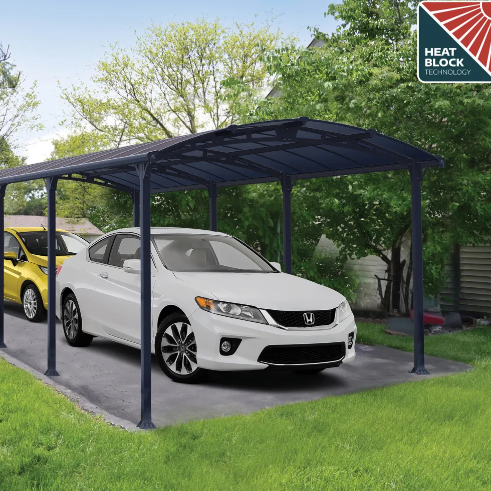 Dubbel Carport Canopia by Palram Arcadia I Metall 3,6x8,5 m