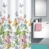 Duschdraperi Kleine Wolke Butterflies