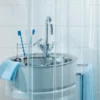 Duschdraperi Spirella Transparent clear 180x200