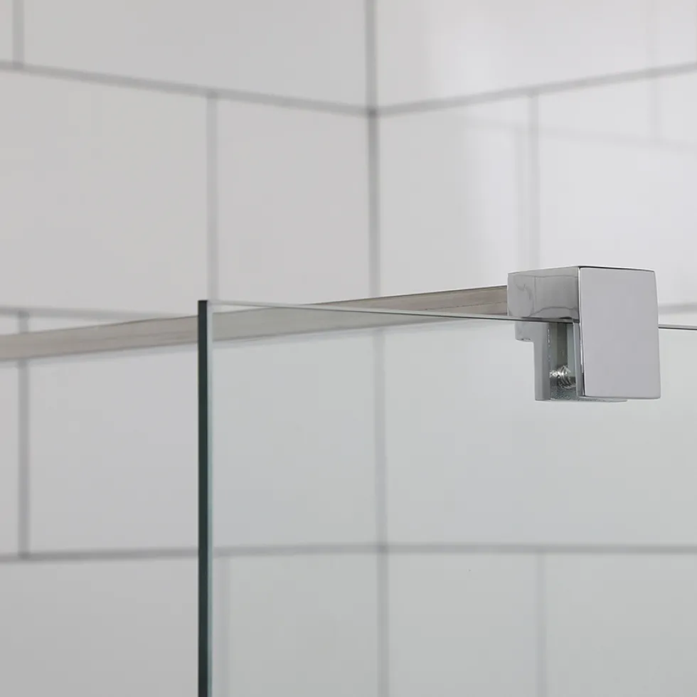 Duschdörr Bathlife Mångsidig Rak Vägg + Rak Dörr Mellan Vägg