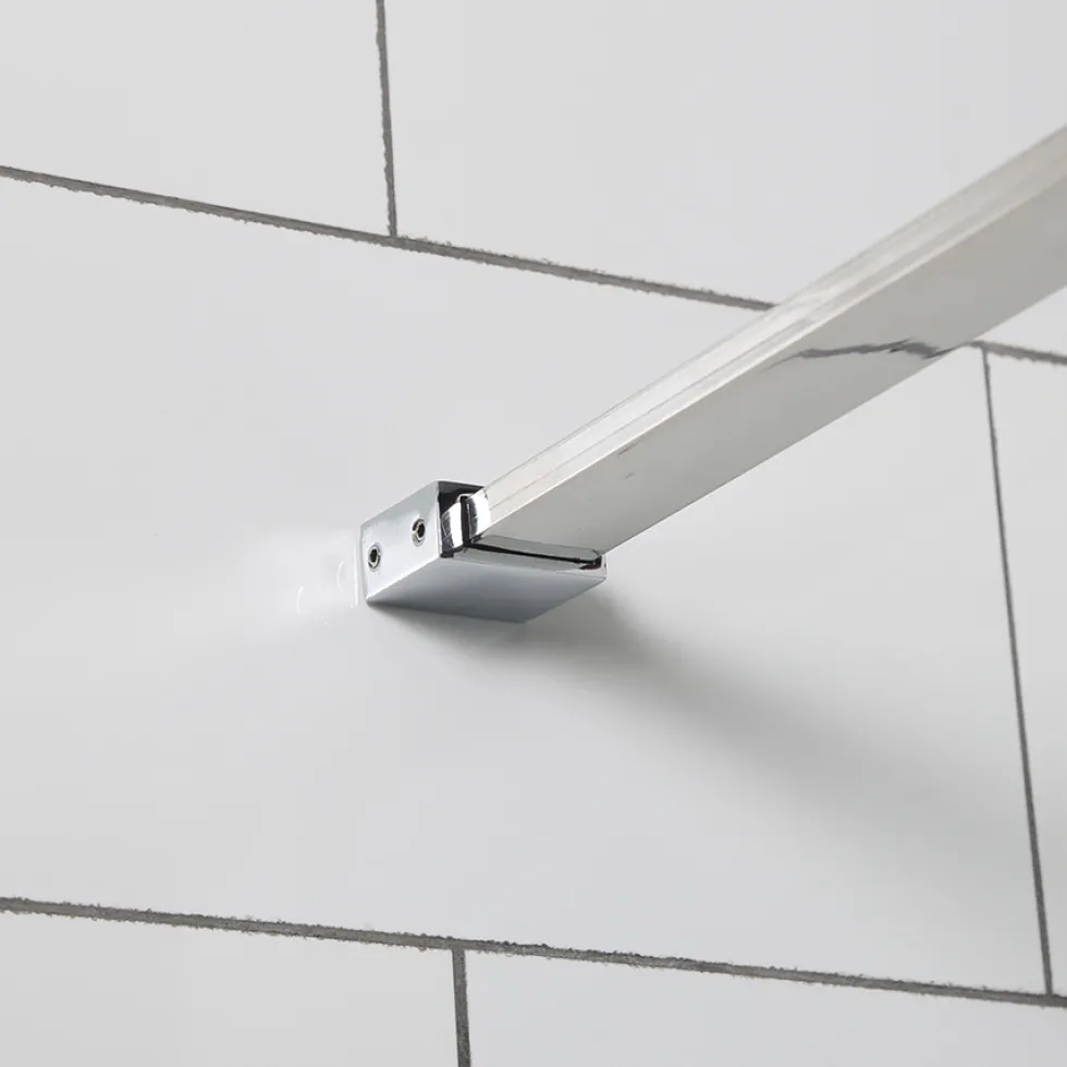 Duschdörr Bathlife Mångsidig Rak Vägg + Rak Dörr Mellan Vägg