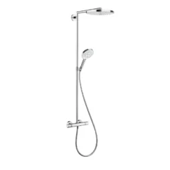 Duschset Hansgrohe Raindance Select S 240 2-jet Showerpipe Vit/Krom