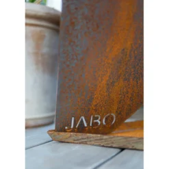 Eldfat Jabo Triangel Inkl Fat Corten 64x64x54 cm