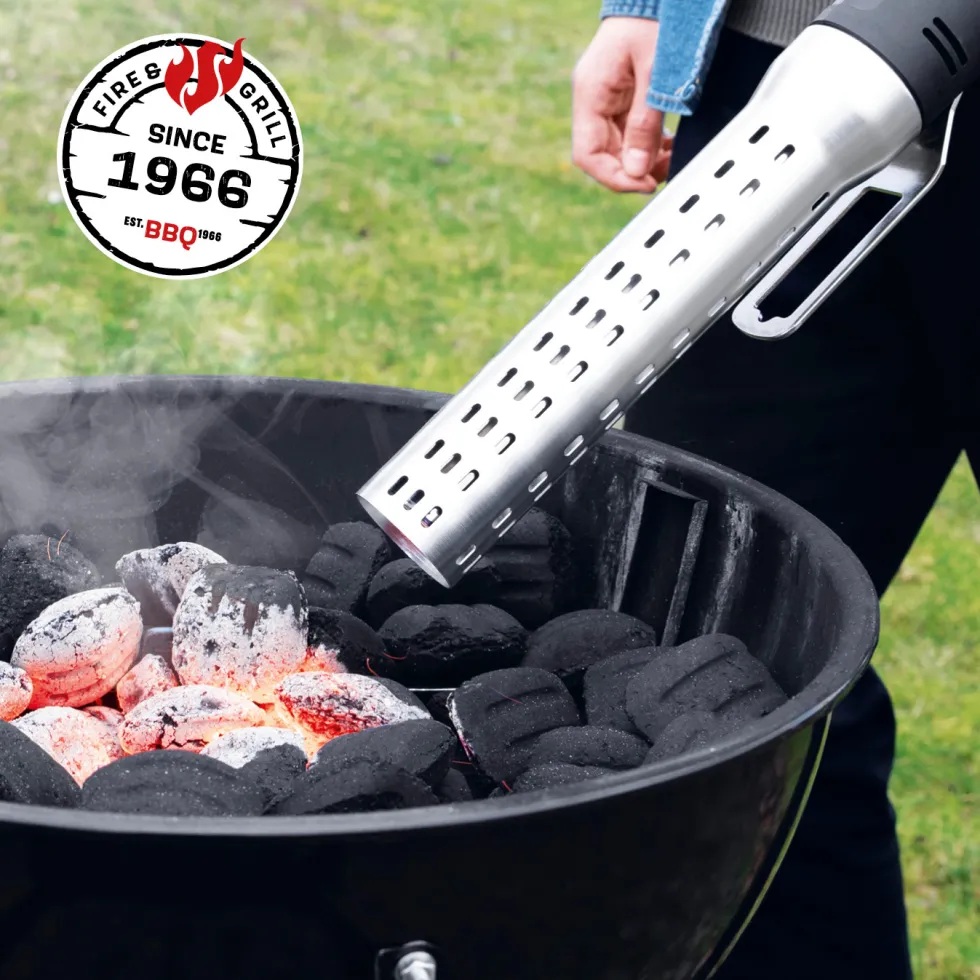Elektrisk Grilltändare Landmann 2000W för Kol, Briketter & Ved