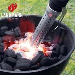 Elektrisk Grilltändare Landmann 2000W för Kol, Briketter & Ved