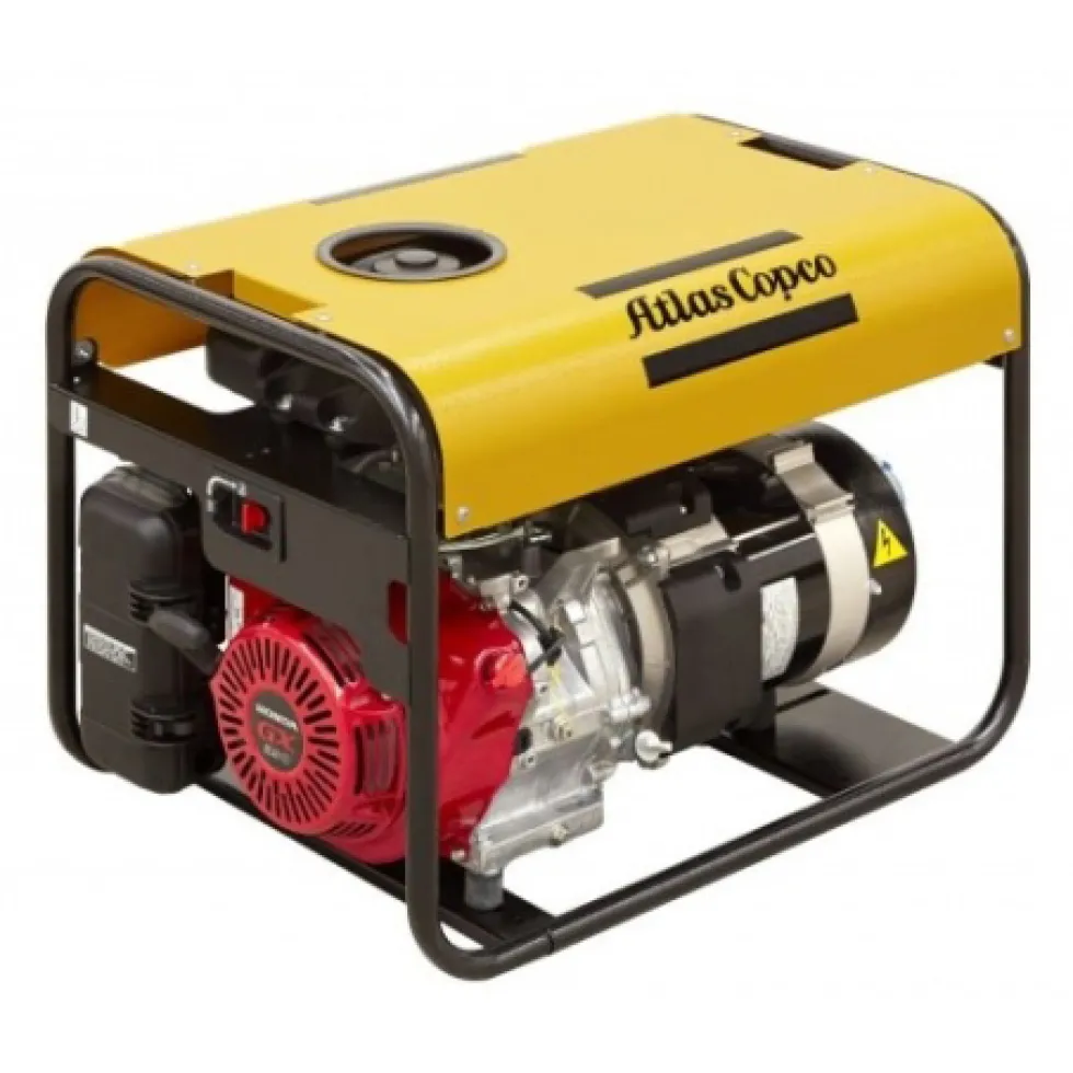 Elverk Atlas Copco QEP3,5 Kondensator 2,9 kVA 230 V 1-Fas