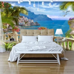 Fototapet Arkiio Självhäftande Mediterranean Paradise