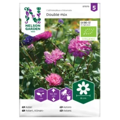 Frö Aster Nelson Garden Dubbel Mix Eko