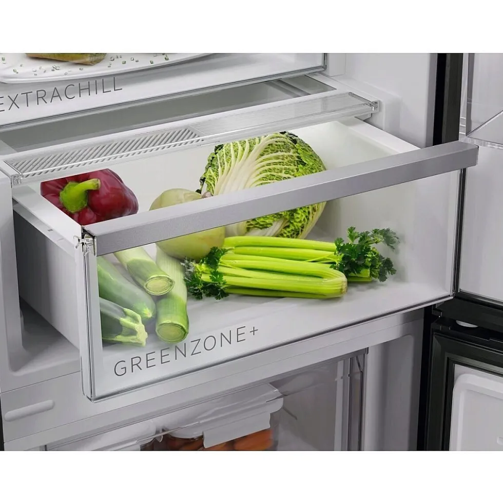 Fristående Kyl & Frys AEG ORC8M321CL Svart med TwinTech No Frost
