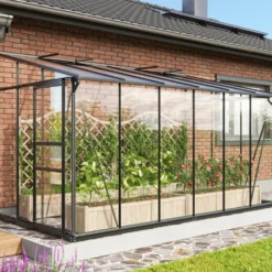 Fristående Växthus Vitavia Ida 7800 3mm Härdat Glas & 6mm Polykarbonat