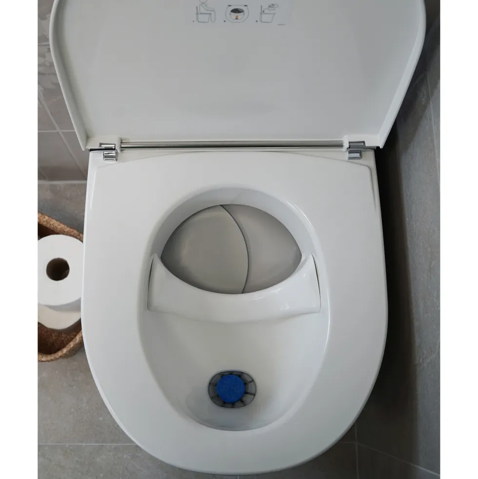 Fritidstoalett Separett Tiny® urinseparerande toalett med urinledning
