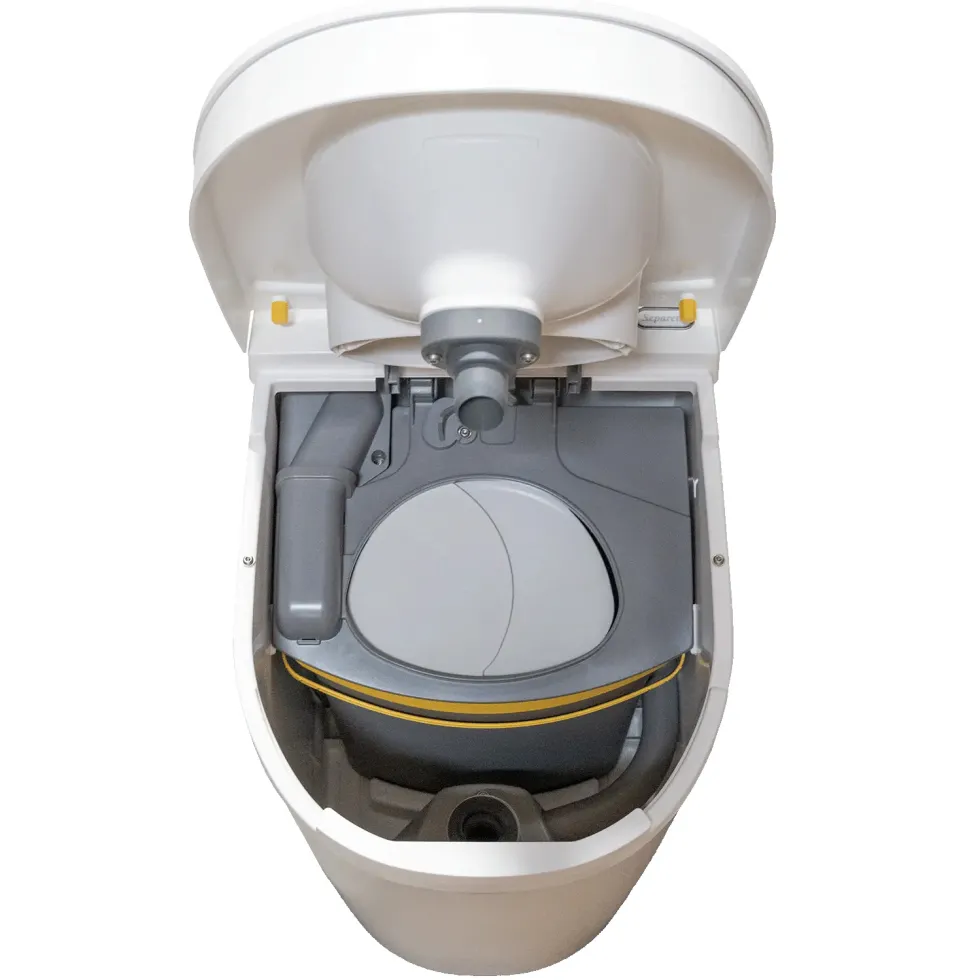 Fritidstoalett Separett Tiny® urinseparerande toalett med urinledning