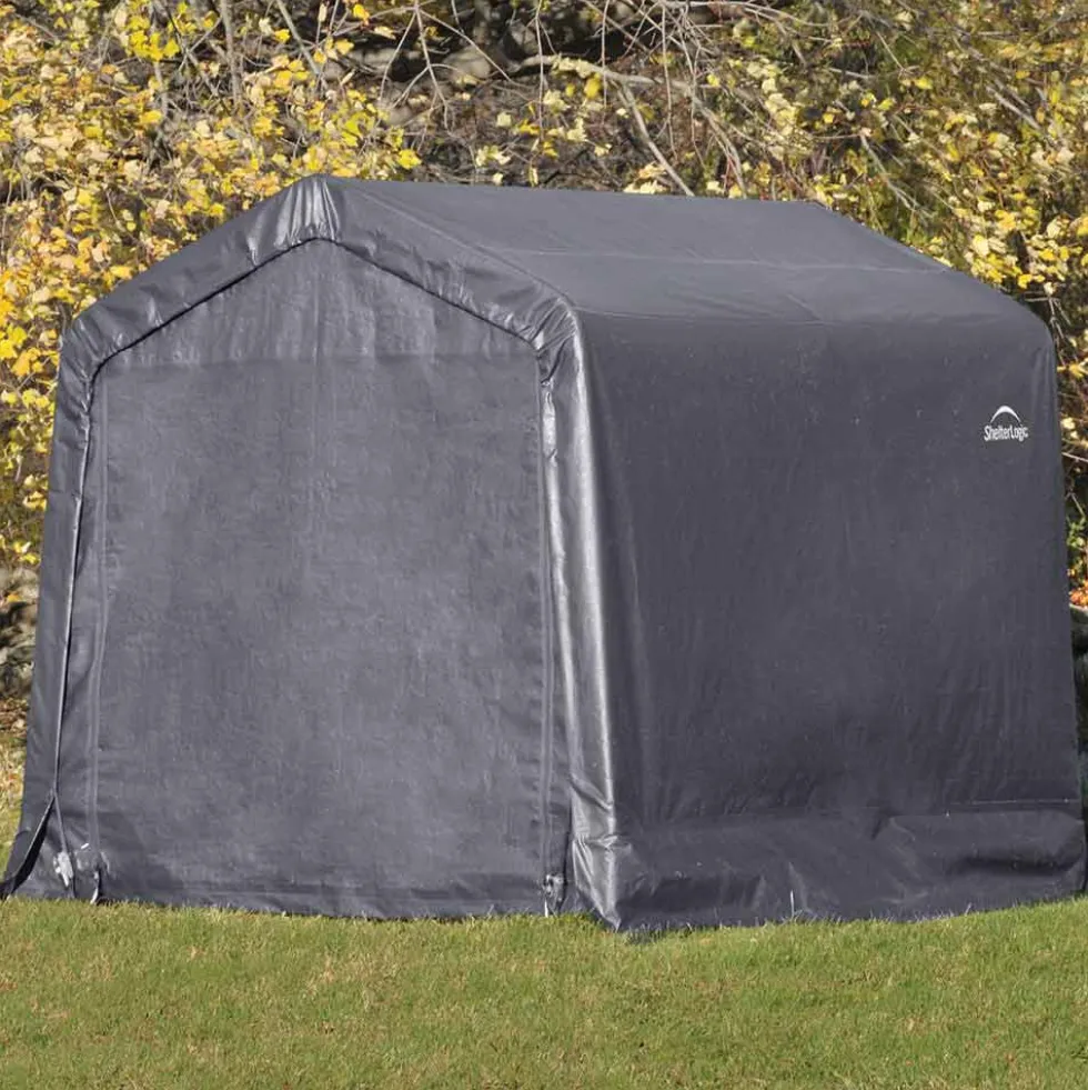 Förrådstält gop Original 5,8 m² i Galvaniserat Stål & Polyetenväv